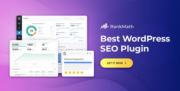 Rank-Math-Pro-WordPress-SEO-Tools-Plugin افزونه رنک مث ⚡ پلاگین Rank Math Pro - تصویر 1